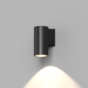 DK9820-BK Настенный уличный светильник BORG, IP65, 10 Вт, 3000К, черный, алюминий