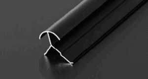 Профиль угловой для  бамбуковой  5 мм  наружный черный